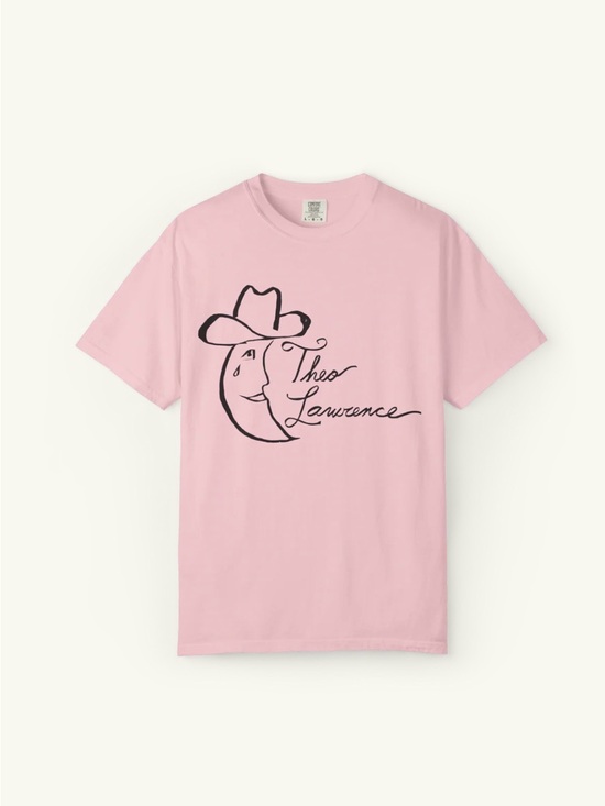 Comfort Colors Other - NEW Theo Lawrence Crying Moon T-shirt Large